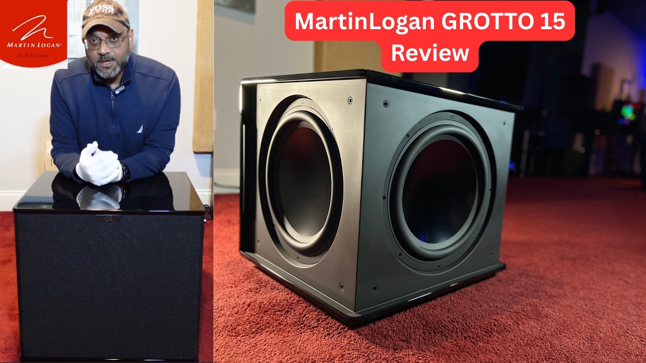 MartinLogan Grotto 15 Subwoofer Review #bass