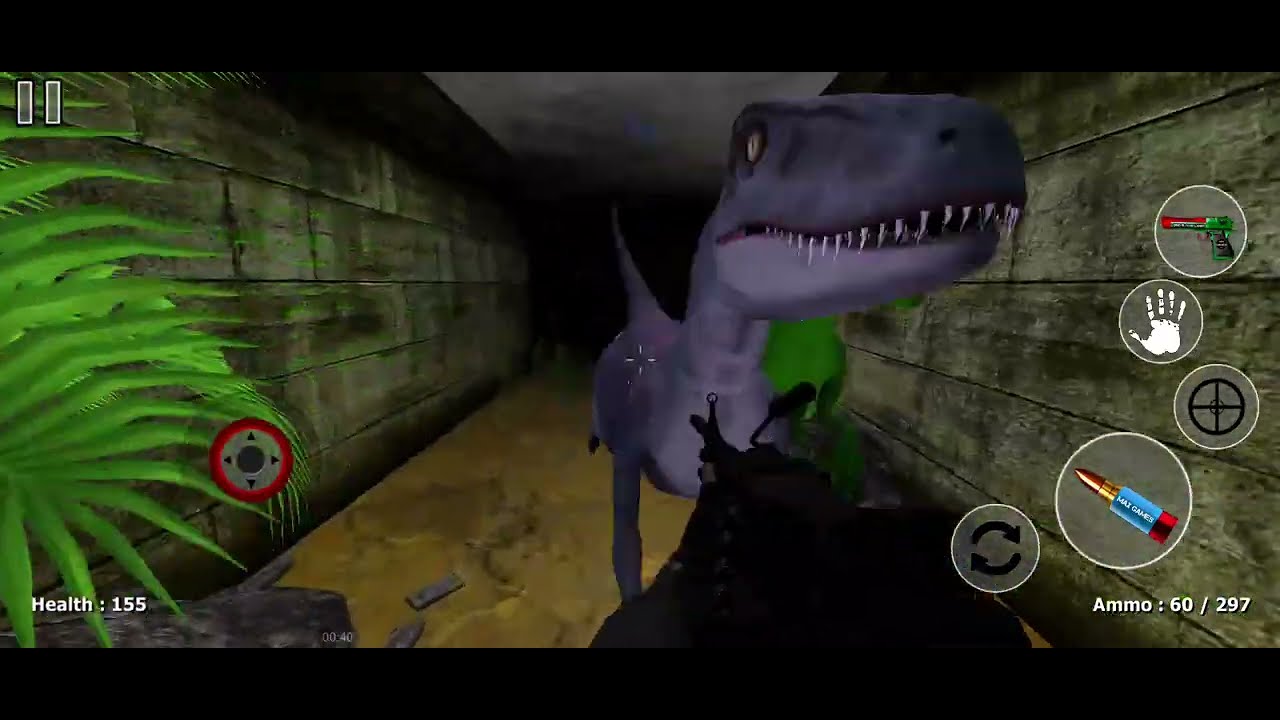 Dinosaur Tunnels 2 - Dinosaur Hunter Game- Android Gameplay.#899