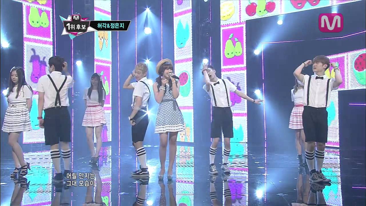 허각 & 정은지_짧은머리 (Short Hair by Huh Gak & Jung Eun ji@M COUNTDOWN 2013.6.13)