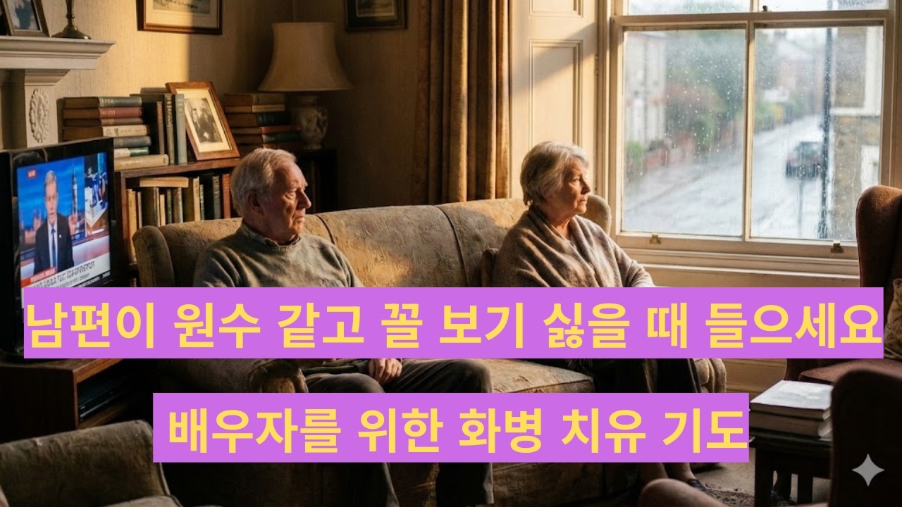 남편이 원수 같고, 숨소리도 듣기 싫을 때 들으면 좋은 남편기도