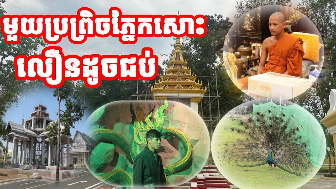 វត្តតាសុតស្អាតគ្មានពីរកសាងលឿនដូចជប់