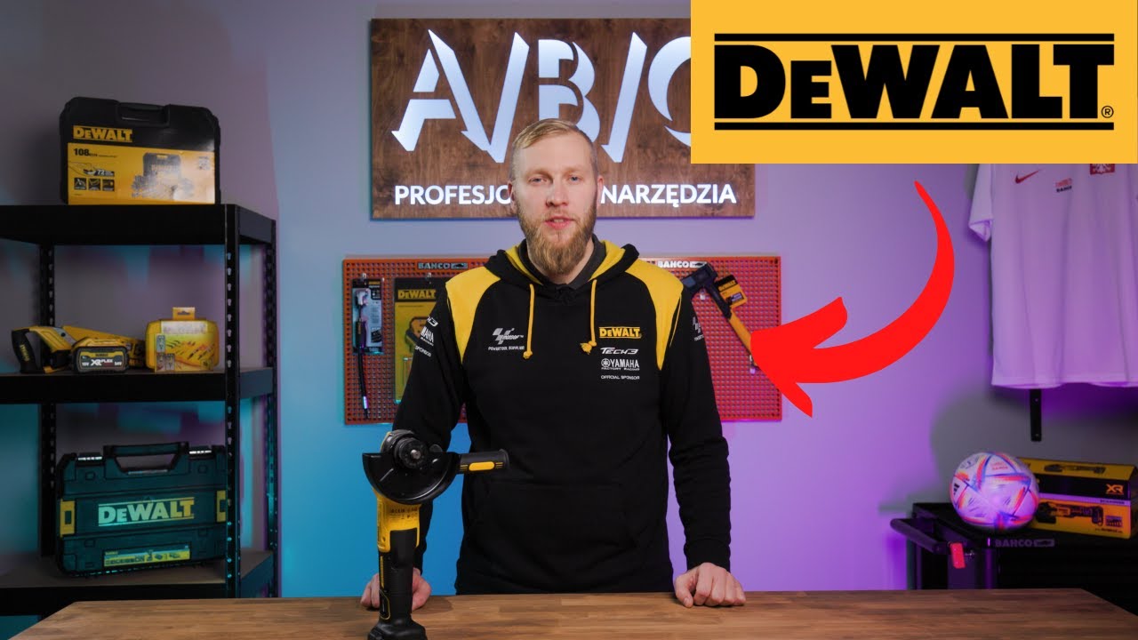 DeWALT DCG409VS - akumulatorowa szlifierka kątowa z regulacją obrot&oacute;w