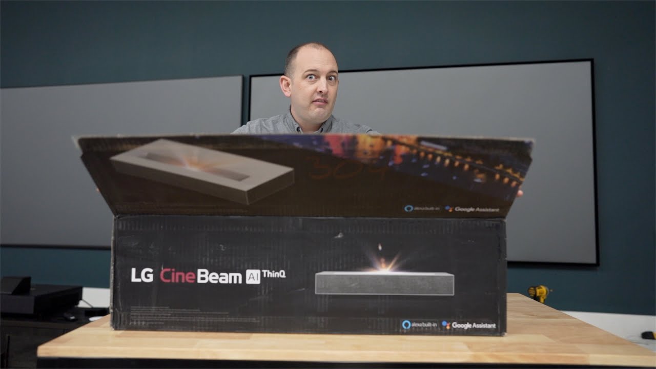 LG HU85LA 4K UHD Laser Smart Home Theater CineBeam UST Projector