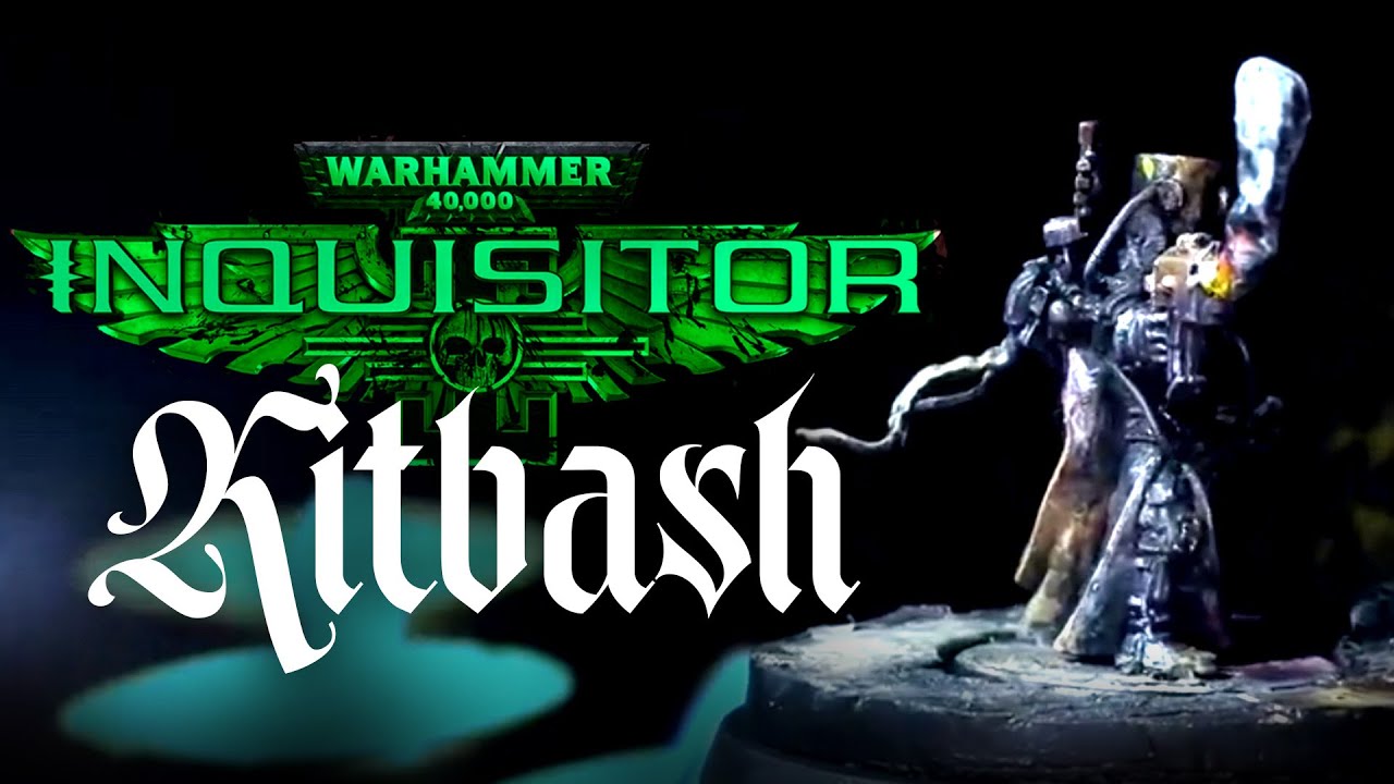 Kitbashing a Grimdark Inquisitor for Necromunda #inq28 #necromunda #warhammer