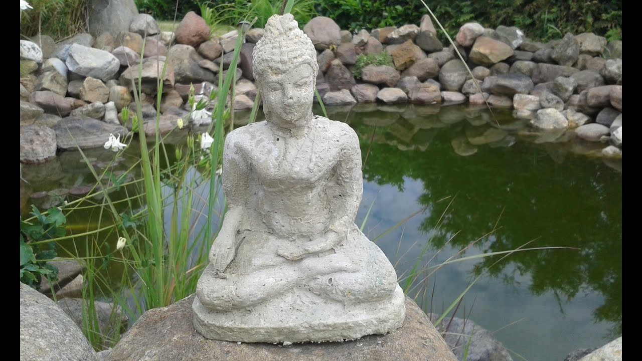 DIY: Beton Figur gießen mit eigener Silikonform / Stein Deko Skulpturen selber machen - Anleitung