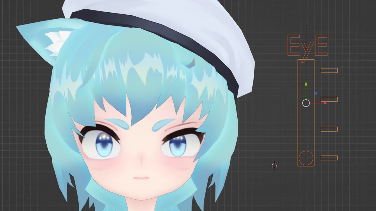 블랜더에서 텍스처 애니메이션으로 표정 넣기 튜토리얼1(Tutorial on adding facial animation with image sequence in blender)
