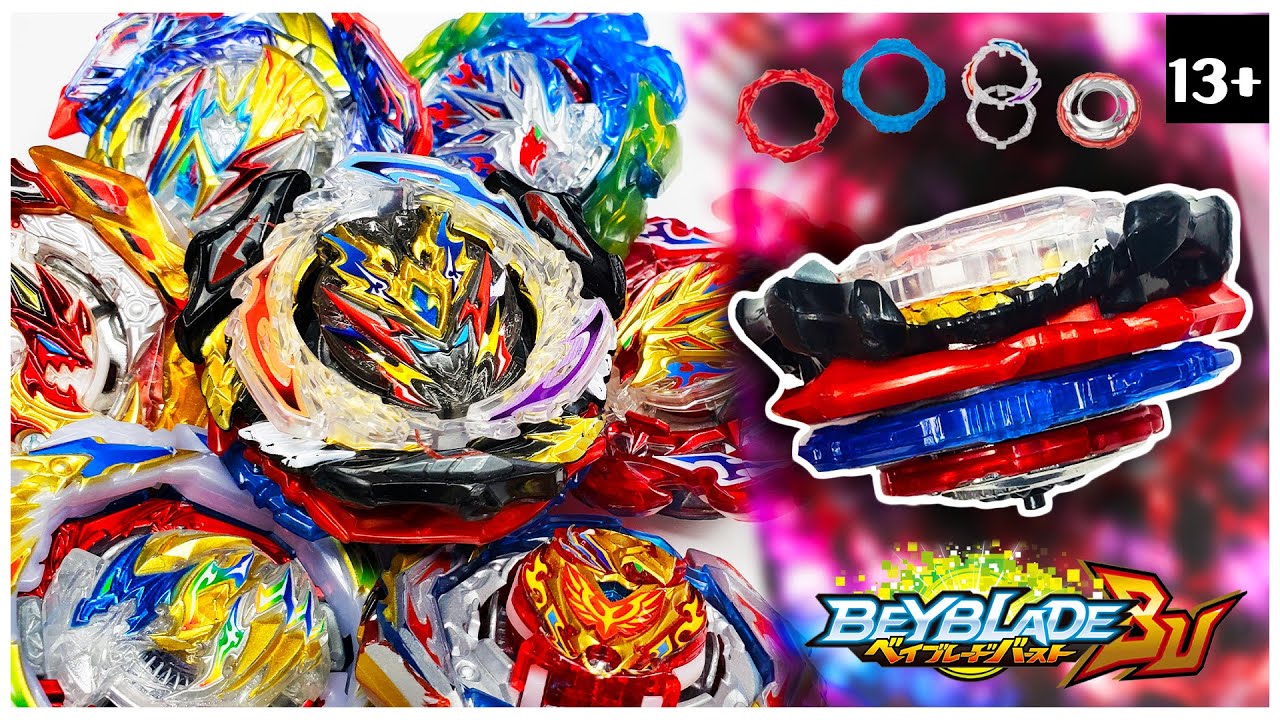 ULTIMATE EVOLUTION Ultimate Gear Completed Divine Belial (A,D,H,VS) VS DB/BU Beys Marathon