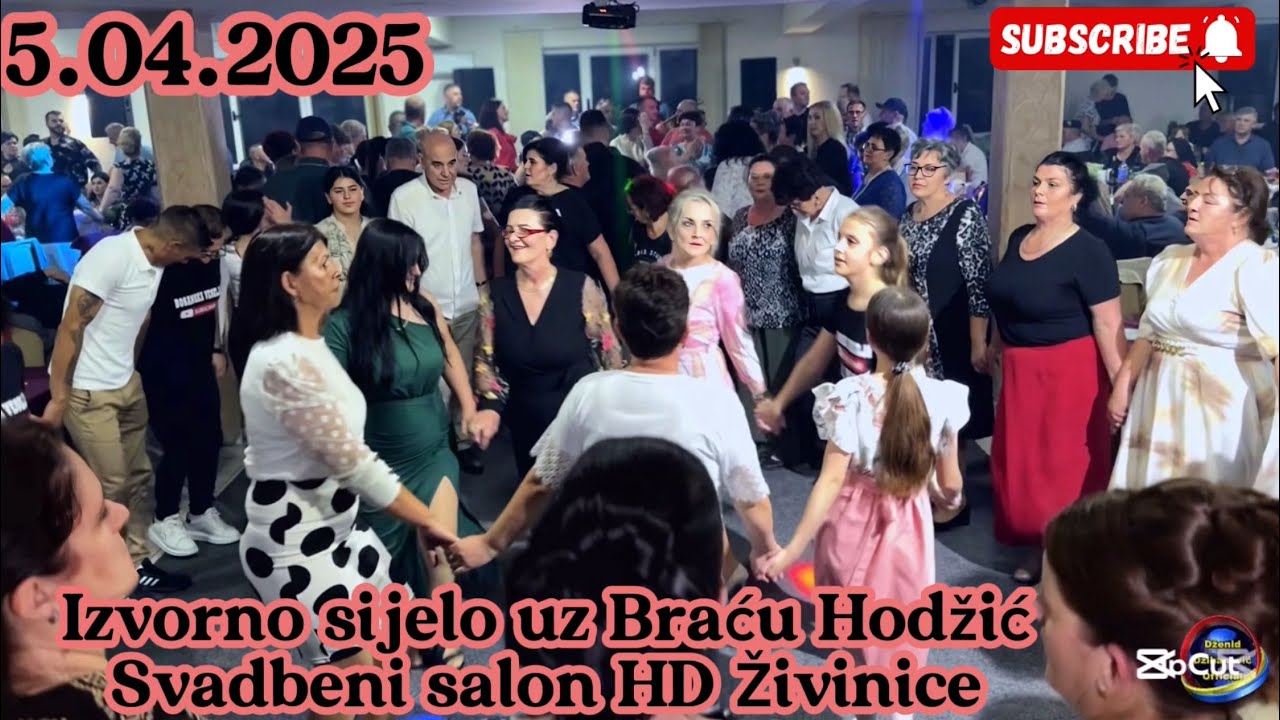 Izvorno sijelo u Svadbenom salonu HD uz Braću Hodžić (5.04.2025)