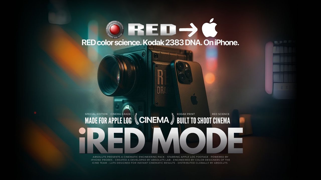 iRED MODE - Эмуляция красного цвета для iPhone