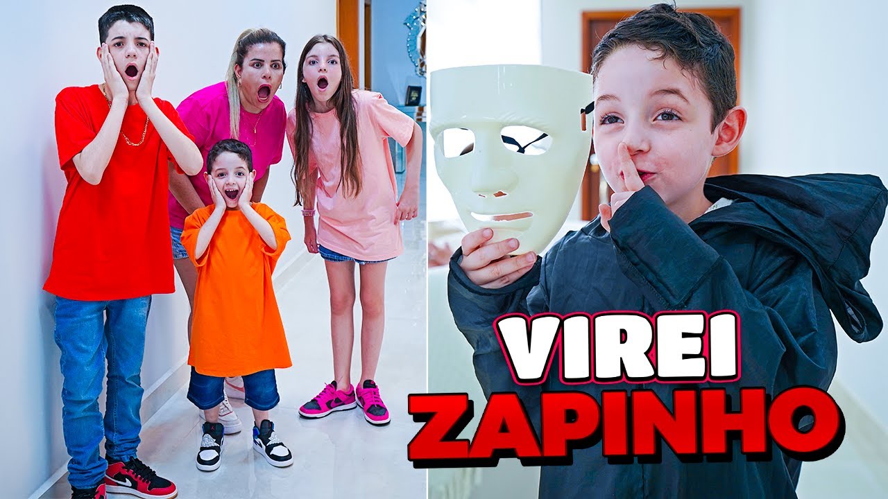 VIREI O ZAPINHO & ASSUSTEI MINHA FAMÍLIA NA CASA NOVA - PARTE 2