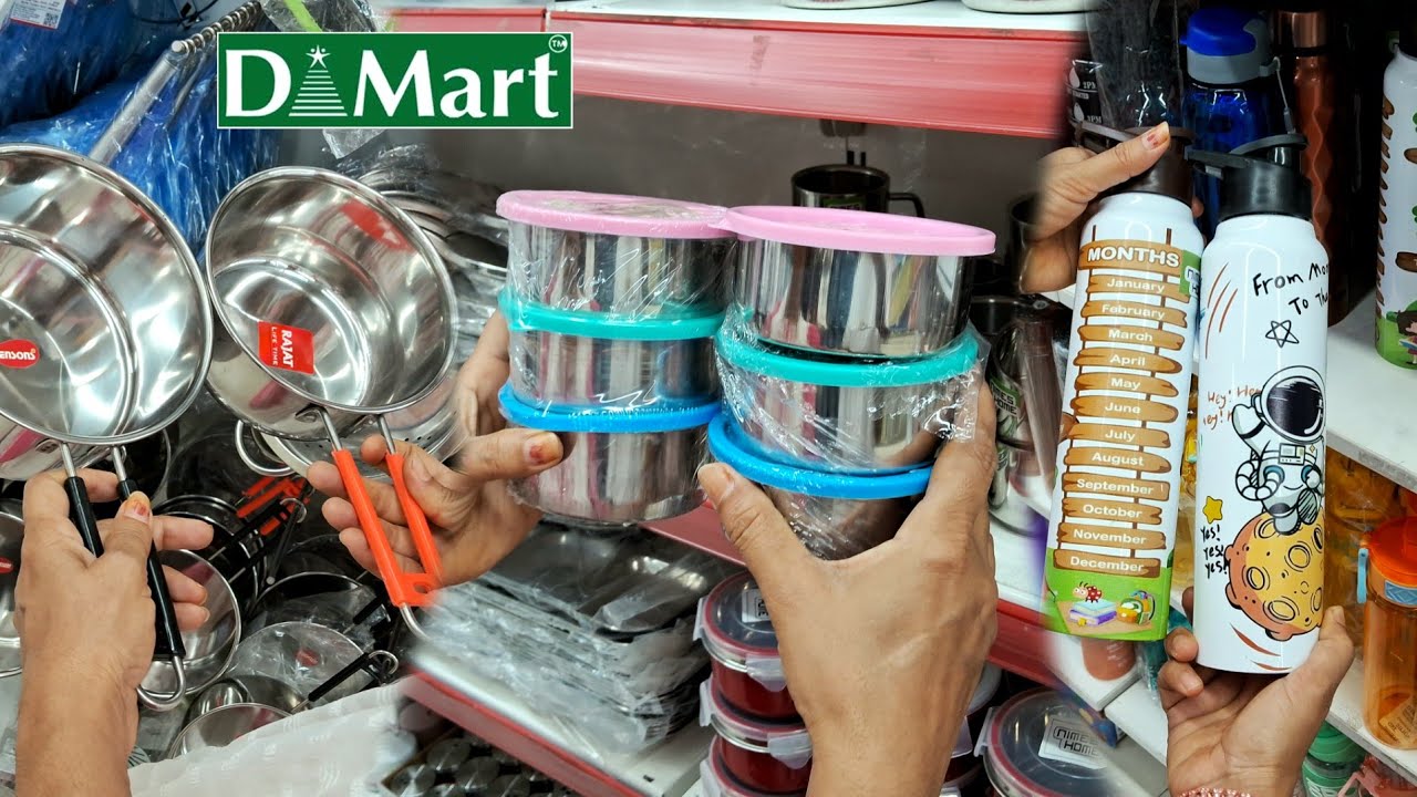 D MART Latest kitchen products ! 🤩 big price drop / *ONLINE AVAILABLE* | dmart kitchen products