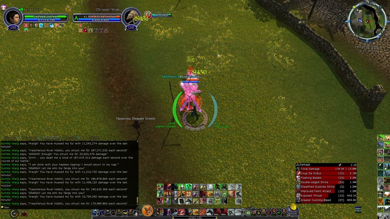 Lotro U43 BR#2 197k red burg parse