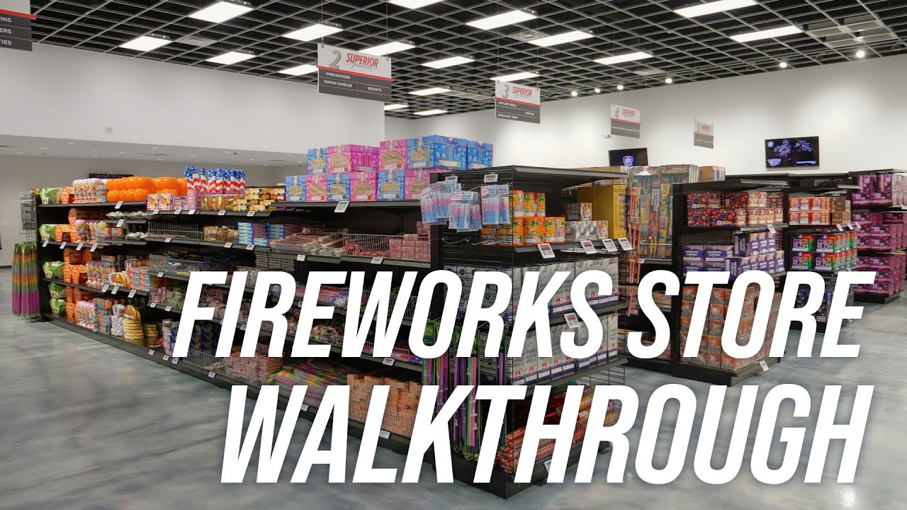 Superior Fireworks Retail Store Walkthrough
