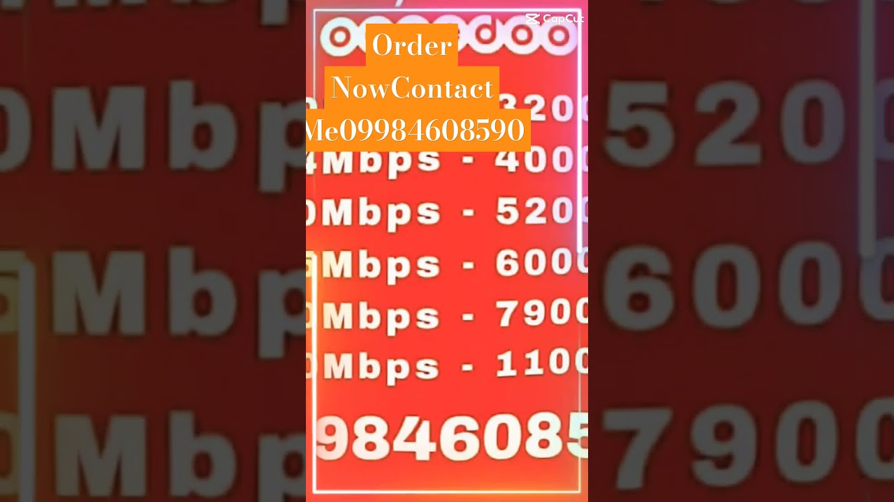 Ooredoo Supernet Fiber Internet Wifi
