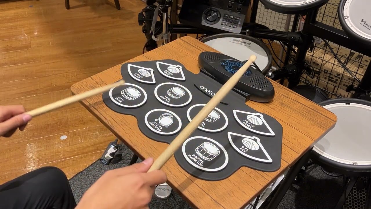 【叩いてみた】onetoneのロールドラム”OTRD-05”をご紹介！【島村楽器ららぽーと横浜店】