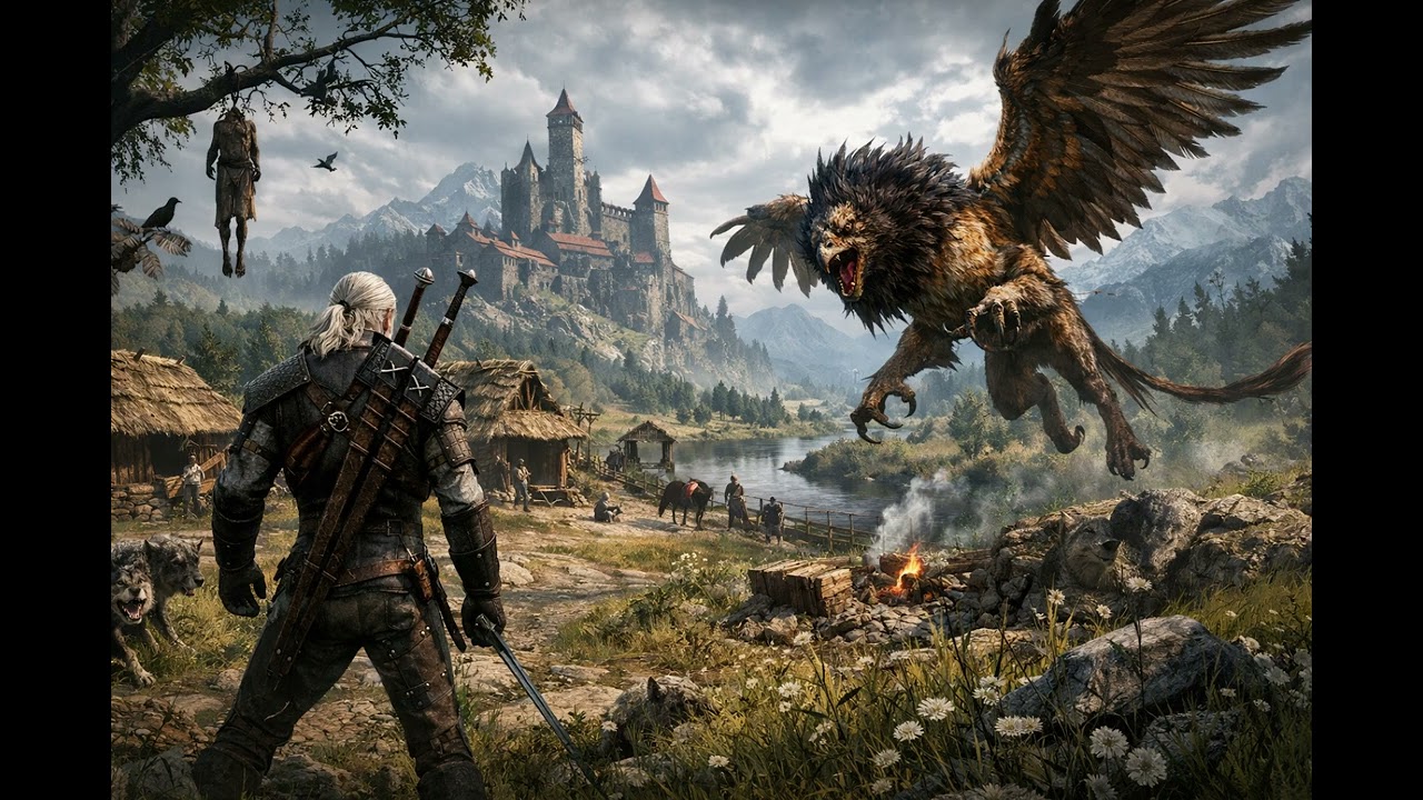 White Wolf - Witcher 3 by DR3AMAGiC