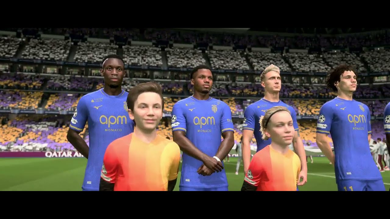 Real Madrid vs AS Monaco UCL FC26 Modded