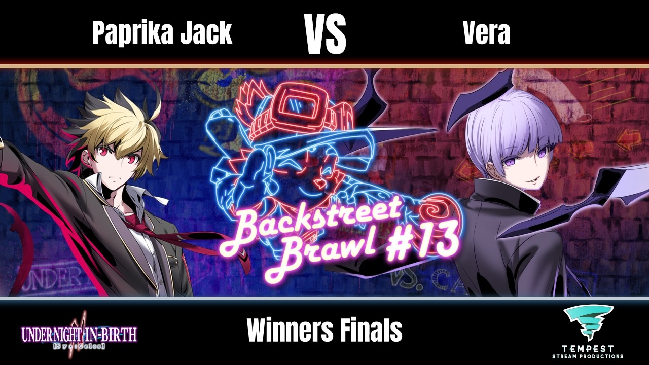Paprika Jack (Hyde) vs Vera (Byakuya) - UNI2 Winners Finals - Backstreet Brawl #13