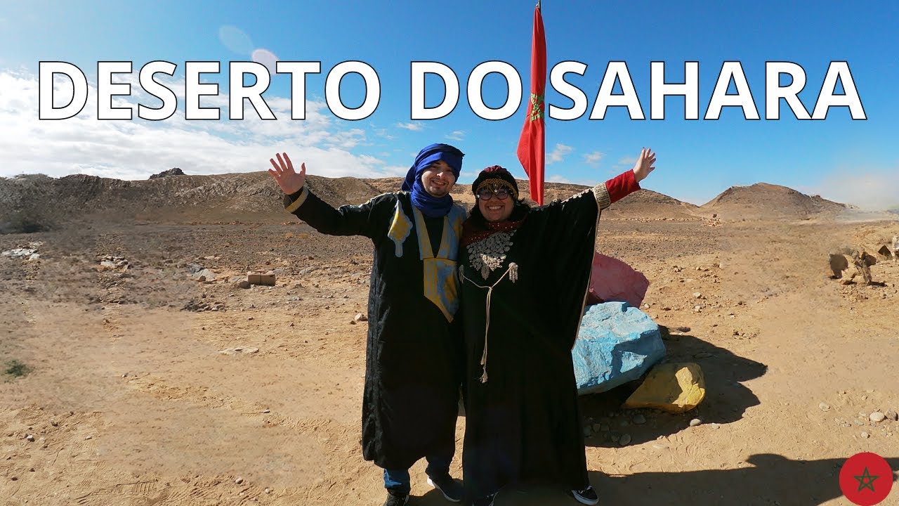 Dormimos no Deserto do Sahara | Vlog em Marraquexe - Marrocos