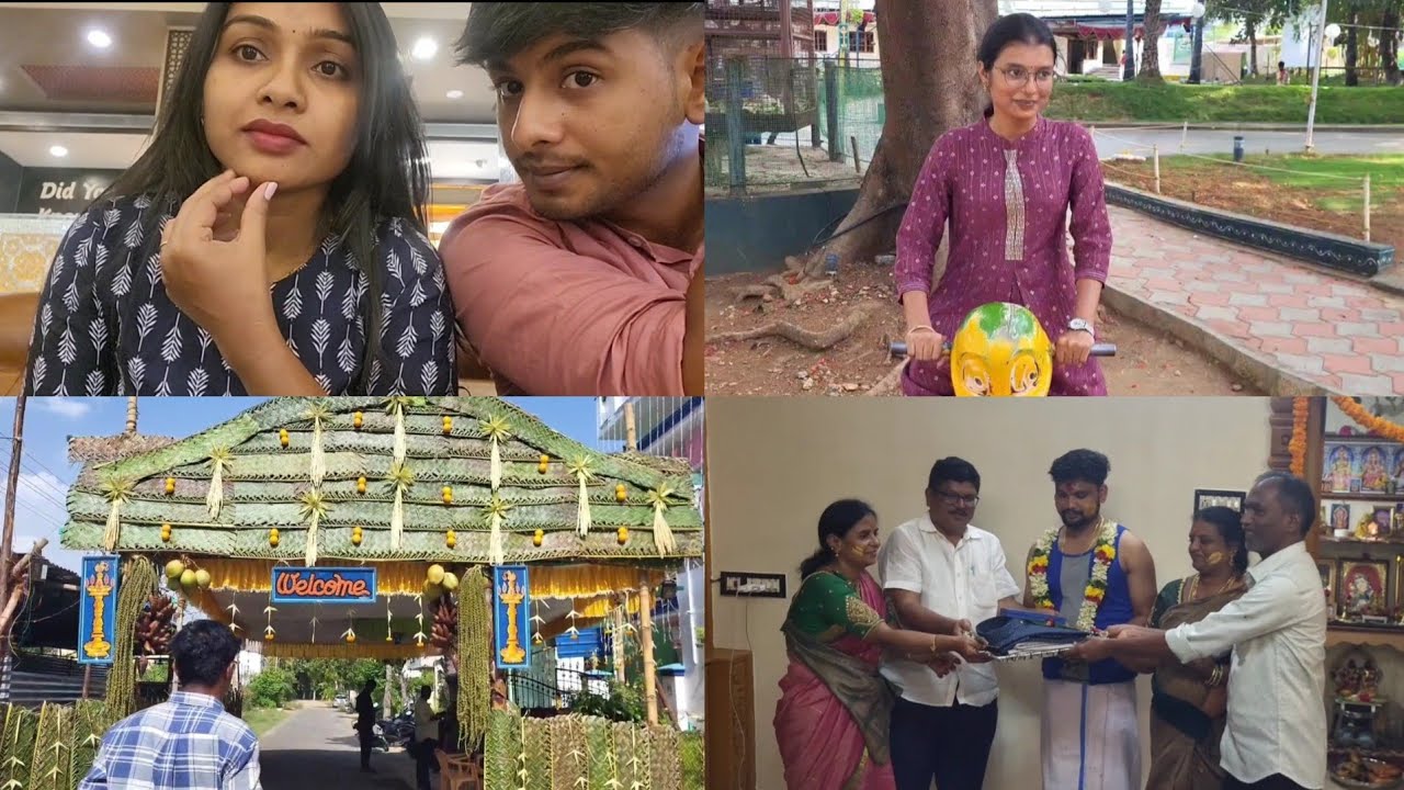 Vlog 33-Vanga kalyanathuku polam🤩 Room tour#wedding#celebration #vlogs #diml #couplevlogs #tamilvlog