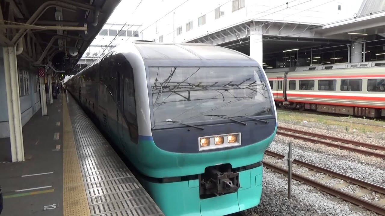 【ミュージックホーンあり】特急スーパービュー踊り子２号小田原駅発車
