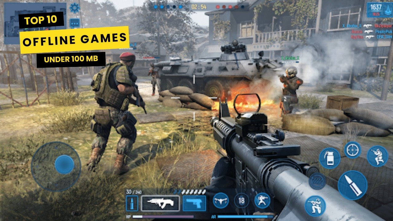 Top 10 Offline Games for Android Under 100MB HD Graphics 2026!