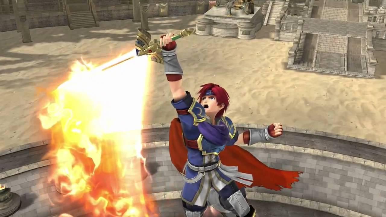 Roy Super Smash Bros 3DS Wii U E3 Reveal Trailer & Gameplay