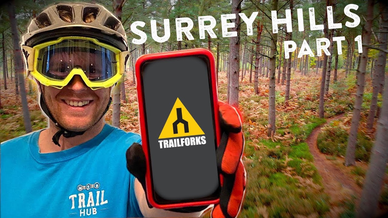 Stop Getting Lost At Surrey Hills! TRAILFORKS Trail Check Part 1