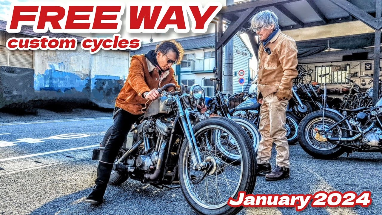 【Harley-Davidson】FREE WAY  custom cycles超絶カスタム販売車両紹介！たまげろ！【ハーレー】【ヴィンテージハーレー】【旧車ハーレー】