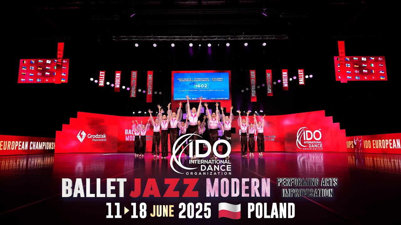 DANCECONTINENT | Slovak Republic | Children Formations | IDO Jazz Dance European Championship 2025