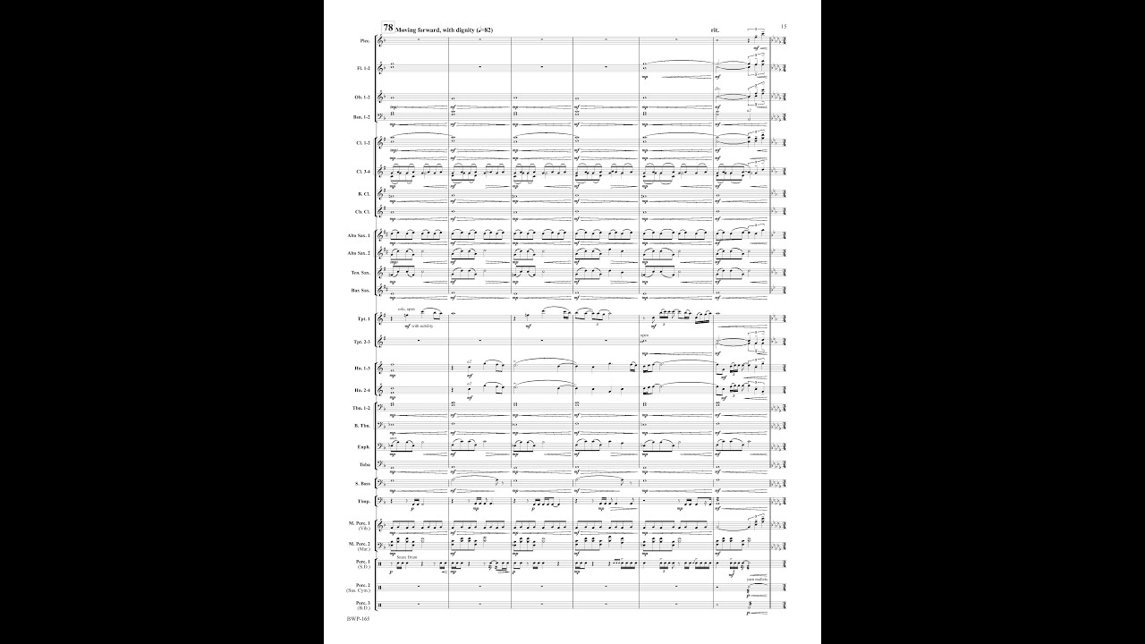 NOW IS THE TIME for Concert Band