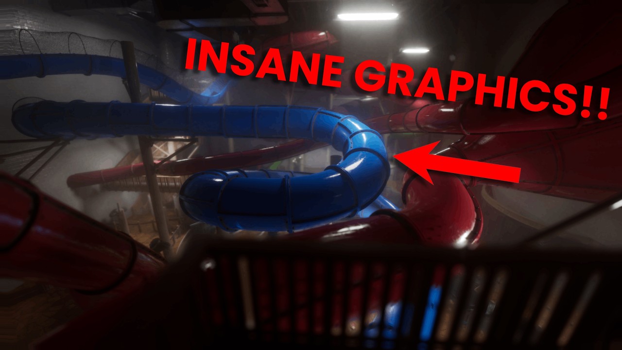 The most REALISTIC game I've ever seen!! ┃ Subliminal - water ending 🌊