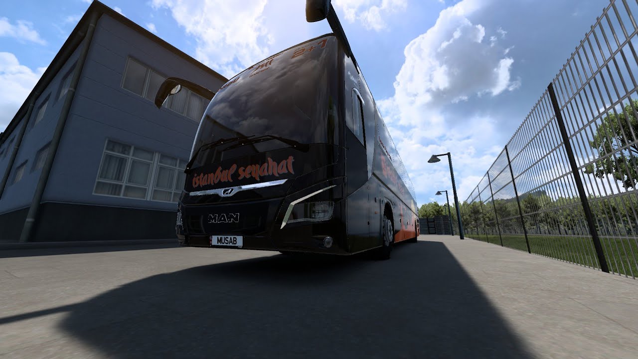 EURO TRUCK SIMULATOR 2 | MODDED | EXTREME NARROW ROAD | MOUNTAIN ROAD | LIONS COACH | 4K 60FPS