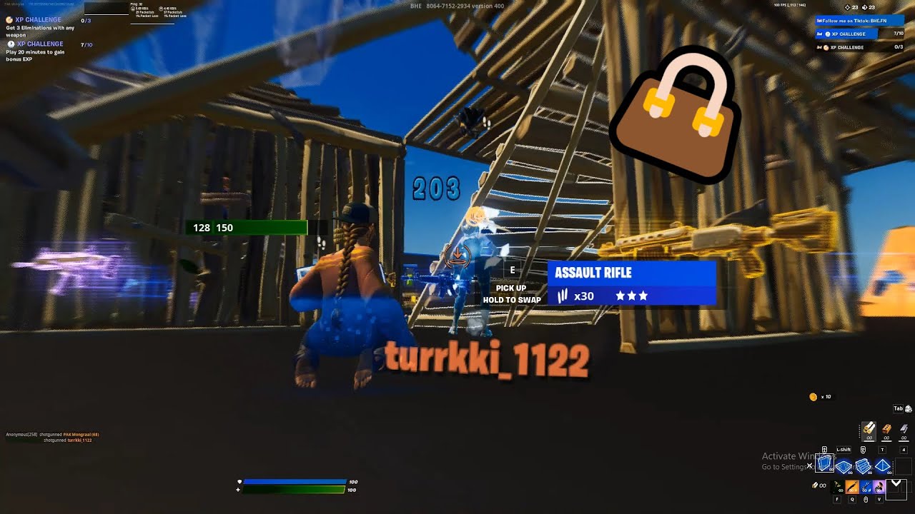 im The Best Bot Player In Middle East channel Bag 👜(ft.PAK Sway) Fortnite ClipsHighlights