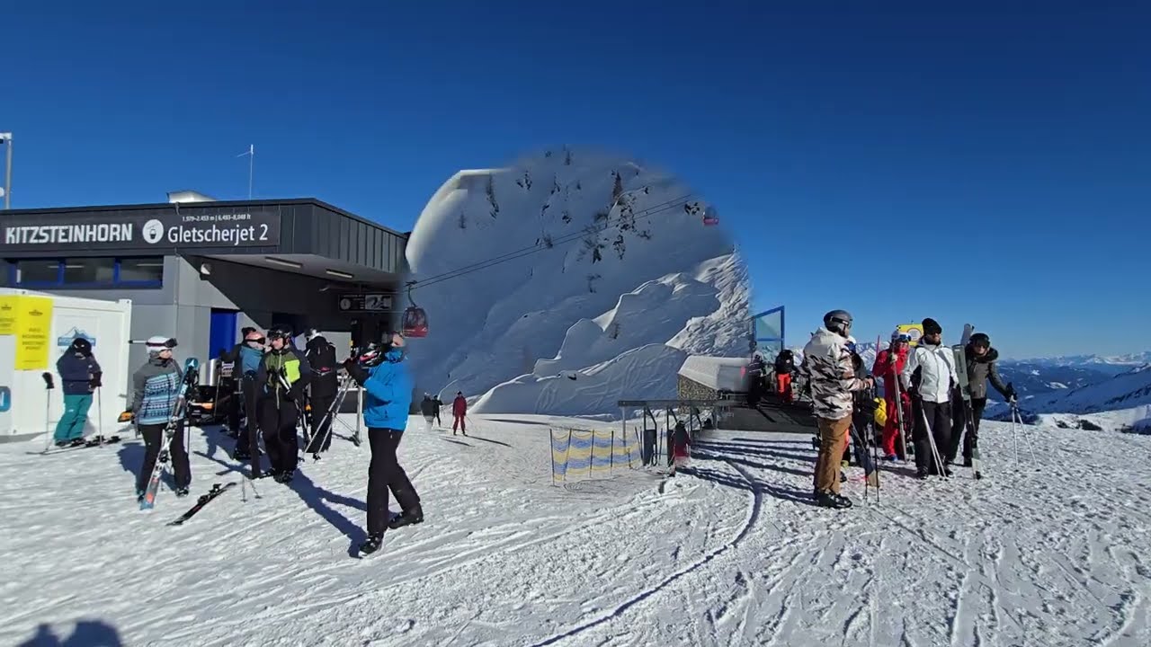 Kaprun Kitzsteinhorn Video Update 18 januari 2025