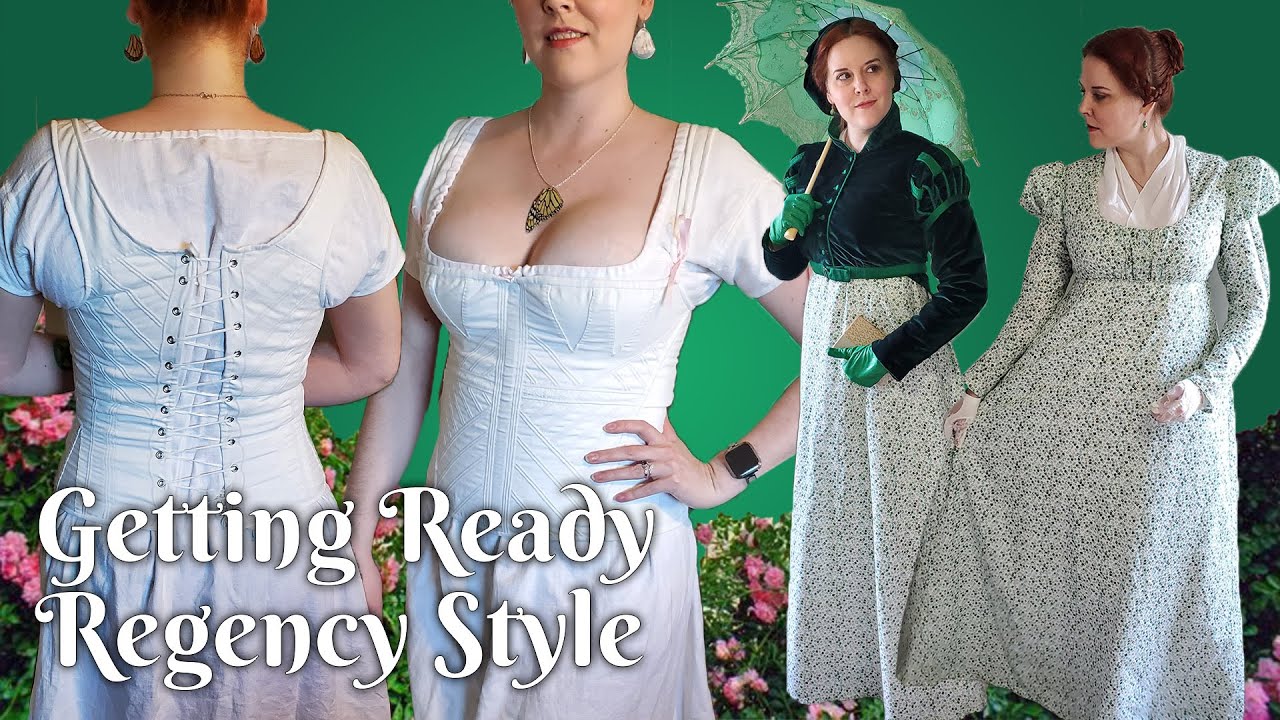 Getting Dressed Regency Style | Long Hair Edition