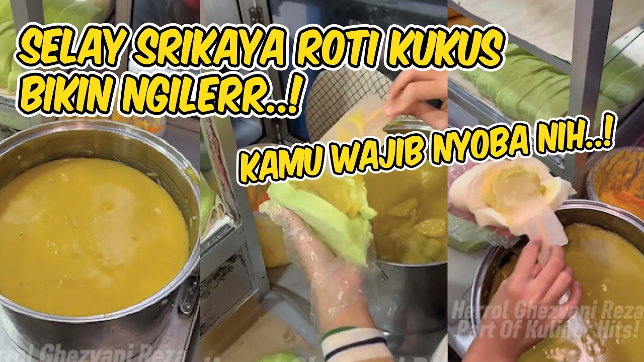 Roti Kukus Sarikaya Legend Bikin Ngiler ‼️