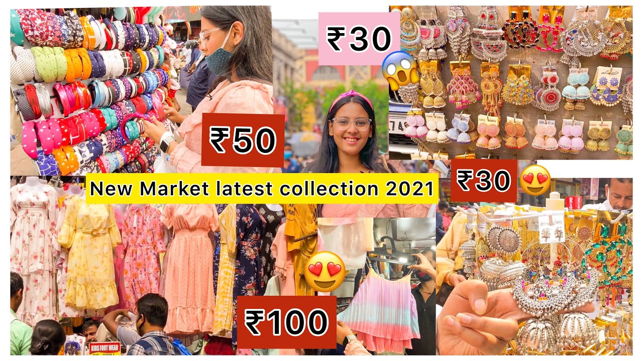 Kolkata New Market Summer Collection 2021 | Eid Collection | Lingerie , Jewellery , Dress , Earrings