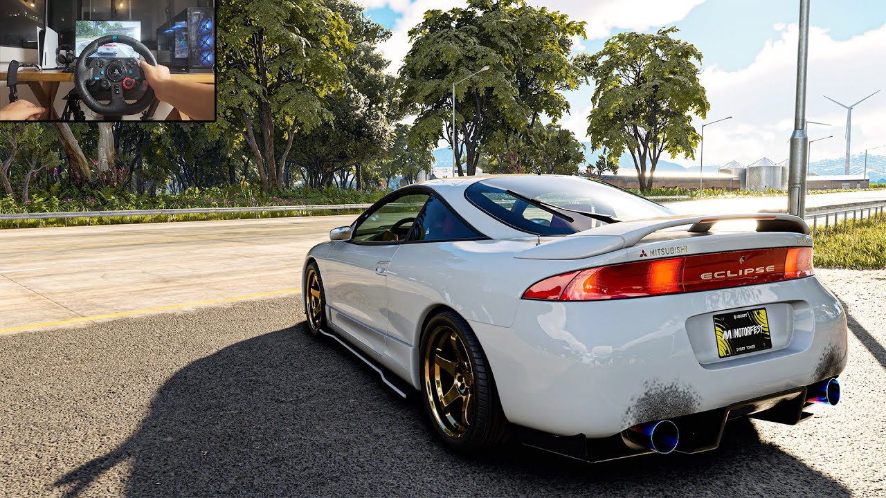 The Crew Motorfest - Mitsubishi Eclipse GSX Free-Roam (Logitech G29)