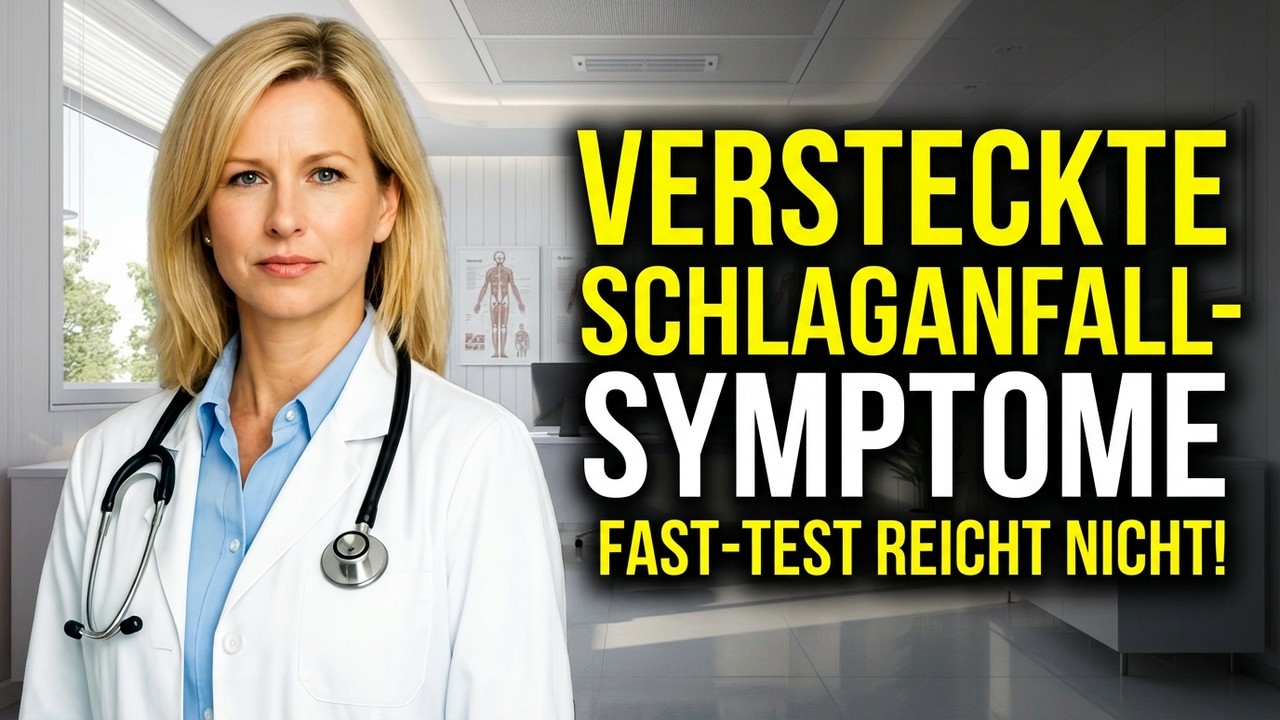Versteckte Schlaganfall Symptome|Fast-Test reicht nicht!