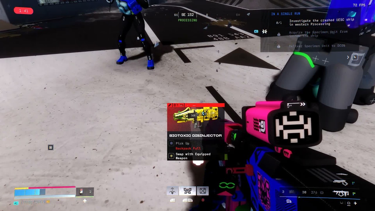 Getting Biotoxic Disinjector from a Random