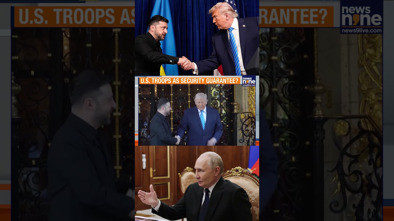 Zelenskyy Seeks US Troops in Ukraine | Security Guarantees Talks With Washington | Putin | News9