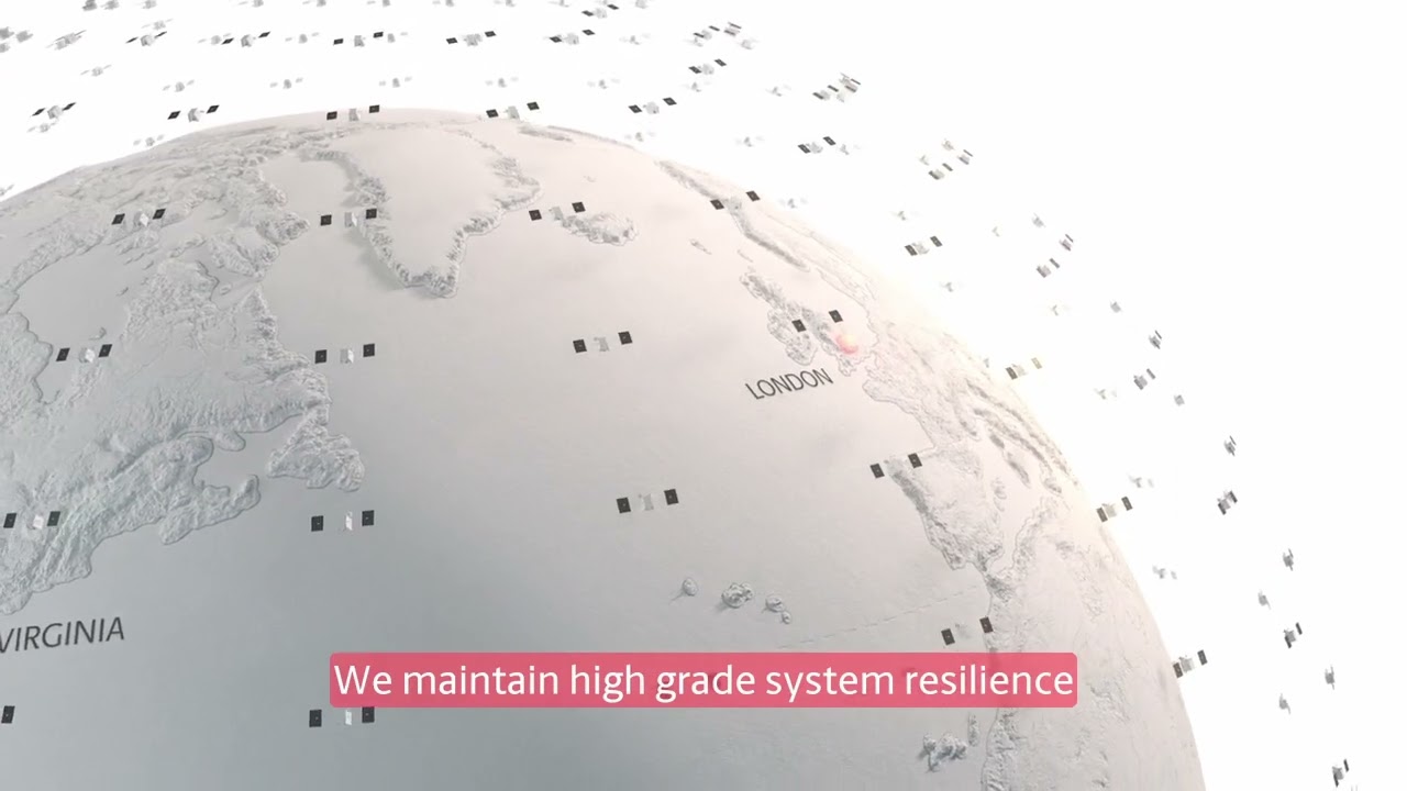 How does the Eutelsat OneWeb system work?