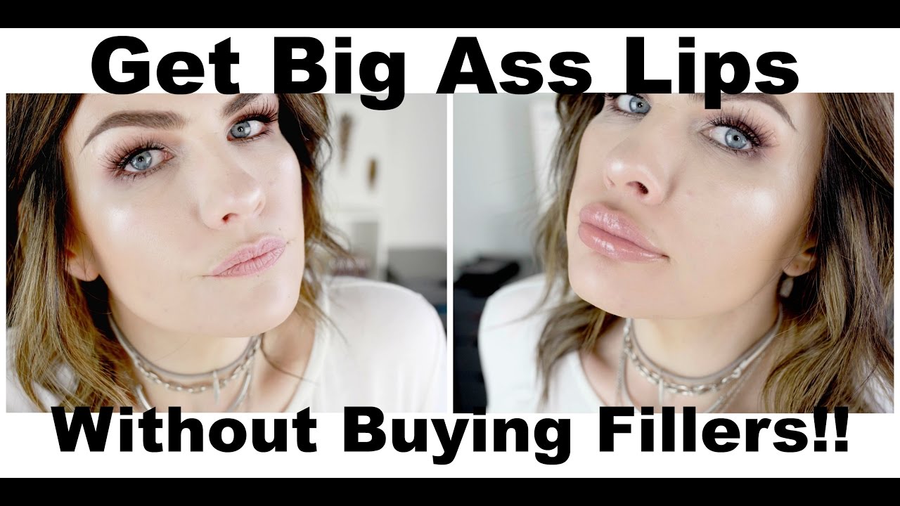 How To Get Big Ass Lips Without Fillers!