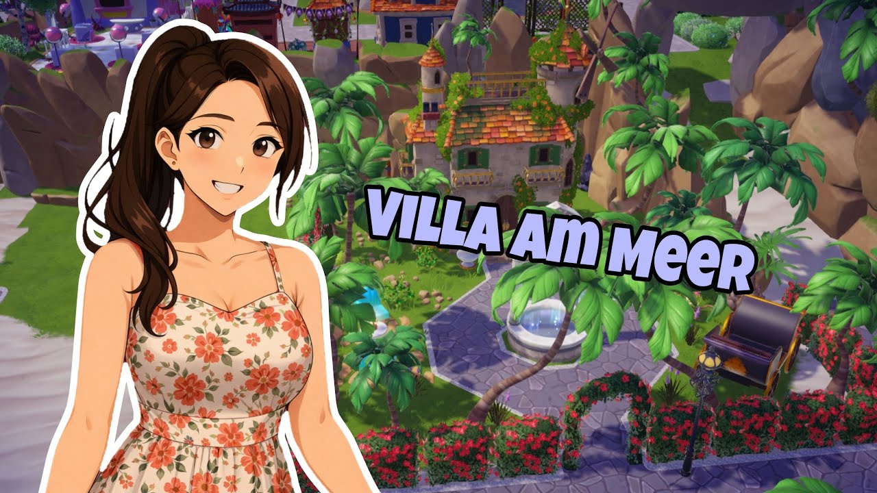 Villa am Meer dekorieren | Disney Dreamlight Valley 