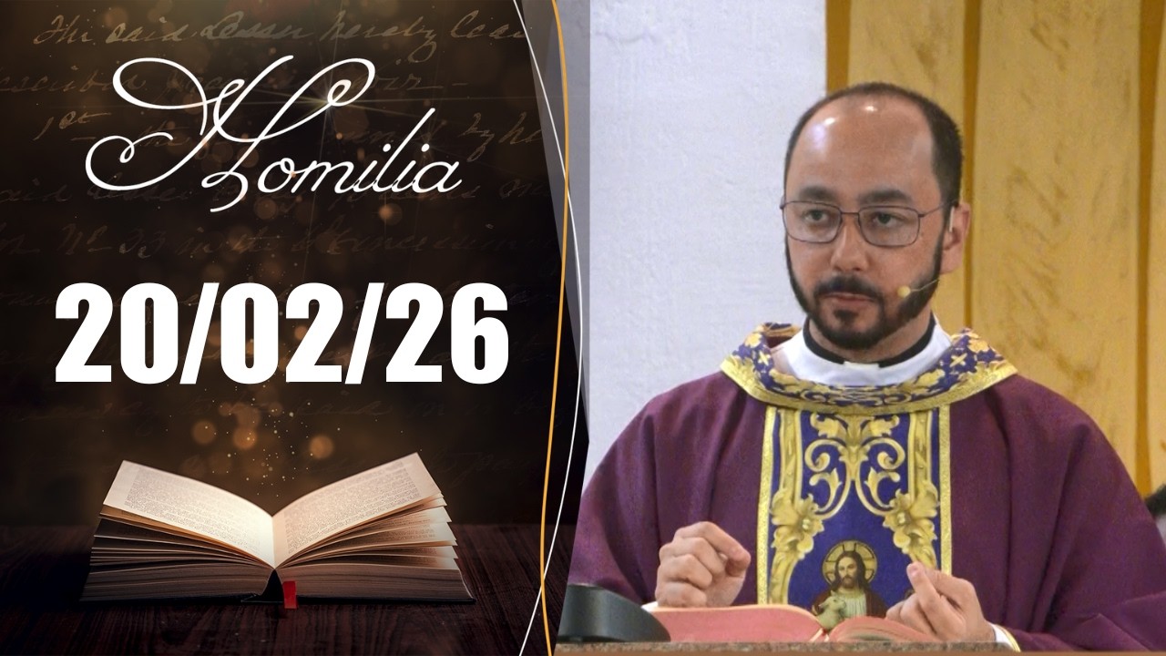 Homilia Diária | 20/02/26 | Padre Tiago Medeiros