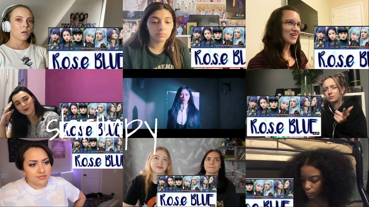 Dreamcatcher(드림캐쳐) ‘R.o.S.E BLUE’ MV – REACTION MASHUP