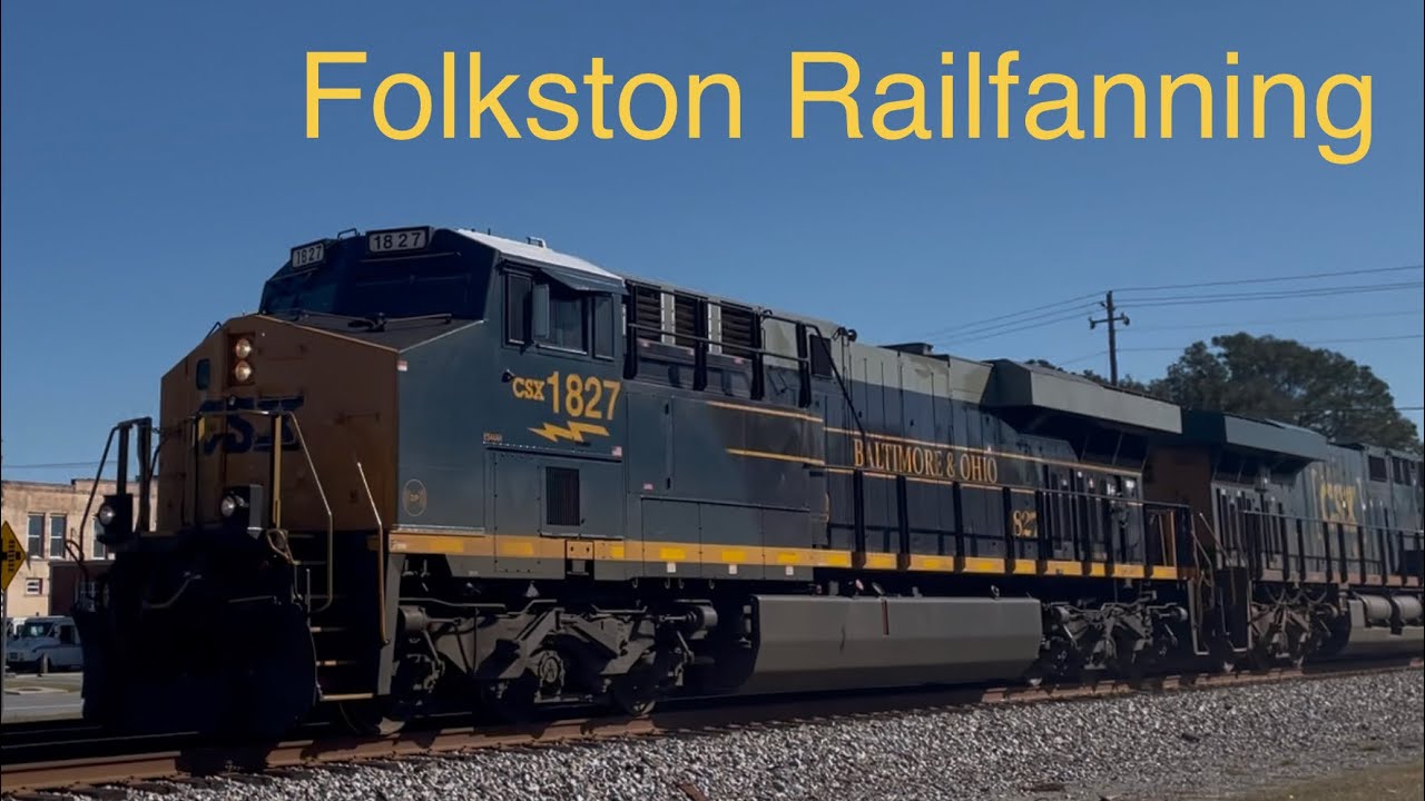 12/21/25: Railfanning in Folkston, Georgia