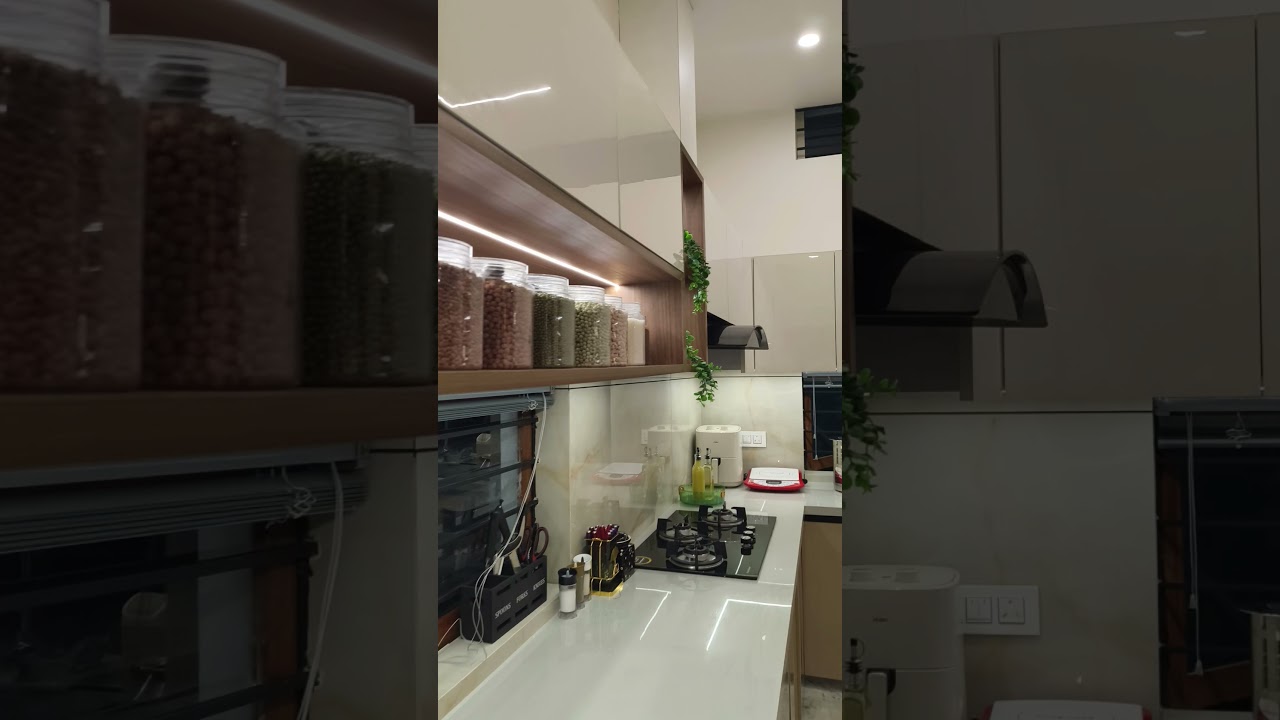 Dream modular kitchen Modern look Premium finish Follow for more kitchen ideas 