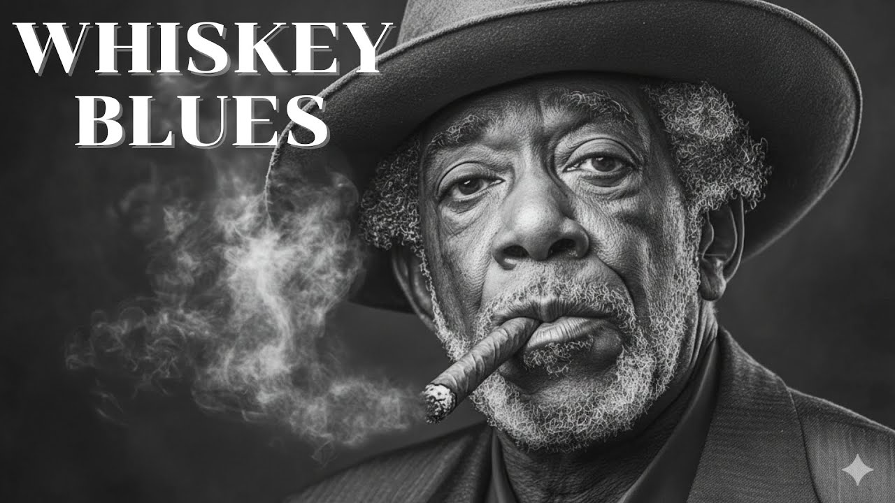 Rust & Whiskey 🔥 Deep Blues Guitar for a Peaceful Workday Escape.